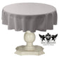 TABLECLOTH DULL BRIDAL SATIN (36" Round) - New Creations Fabric & Foam Inc