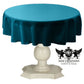 TABLECLOTH DULL BRIDAL SATIN (36" Round) - New Creations Fabric & Foam Inc
