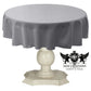 TABLECLOTH DULL BRIDAL SATIN (36" Round) - New Creations Fabric & Foam Inc