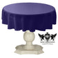 TABLECLOTH DULL BRIDAL SATIN (42" Round) - New Creations Fabric & Foam Inc