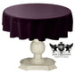 TABLECLOTH DULL BRIDAL SATIN (45" Round) - New Creations Fabric & Foam Inc