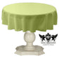 TABLECLOTH DULL BRIDAL SATIN (48" Round) - New Creations Fabric & Foam Inc