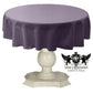TABLECLOTH DULL BRIDAL SATIN (48" Round) - New Creations Fabric & Foam Inc