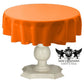 TABLECLOTH DULL BRIDAL SATIN (48" Round) - New Creations Fabric & Foam Inc