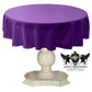 TABLECLOTH DULL BRIDAL SATIN (48" Round) - New Creations Fabric & Foam Inc