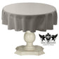TABLECLOTH DULL BRIDAL SATIN (48" Round) - New Creations Fabric & Foam Inc
