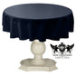 TABLECLOTH DULL BRIDAL SATIN (48" Round) - New Creations Fabric & Foam Inc
