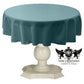 TABLECLOTH DULL BRIDAL SATIN (48" Round) - New Creations Fabric & Foam Inc