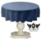 TABLECLOTH DULL BRIDAL SATIN (48" Round) - New Creations Fabric & Foam Inc