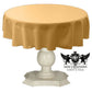 TABLECLOTH DULL BRIDAL SATIN (48" Round) - New Creations Fabric & Foam Inc