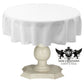 TABLECLOTH DULL BRIDAL SATIN (51" Round) - New Creations Fabric & Foam Inc