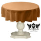 TABLECLOTH DULL BRIDAL SATIN (51" Round) - New Creations Fabric & Foam Inc
