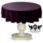 TABLECLOTH DULL BRIDAL SATIN (51" Round) - New Creations Fabric & Foam Inc