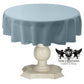TABLECLOTH DULL BRIDAL SATIN (51" Round) - New Creations Fabric & Foam Inc
