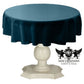 TABLECLOTH DULL BRIDAL SATIN (51" Round) - New Creations Fabric & Foam Inc