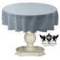TABLECLOTH DULL BRIDAL SATIN (51" Round) - New Creations Fabric & Foam Inc