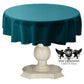 TABLECLOTH DULL BRIDAL SATIN (51" Round) - New Creations Fabric & Foam Inc