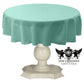 TABLECLOTH DULL BRIDAL SATIN (51" Round) - New Creations Fabric & Foam Inc
