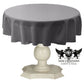 TABLECLOTH DULL BRIDAL SATIN (51" Round) - New Creations Fabric & Foam Inc