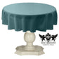 TABLECLOTH DULL BRIDAL SATIN (54" Round) - New Creations Fabric & Foam Inc