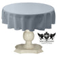 TABLECLOTH DULL BRIDAL SATIN (54" Round) - New Creations Fabric & Foam Inc