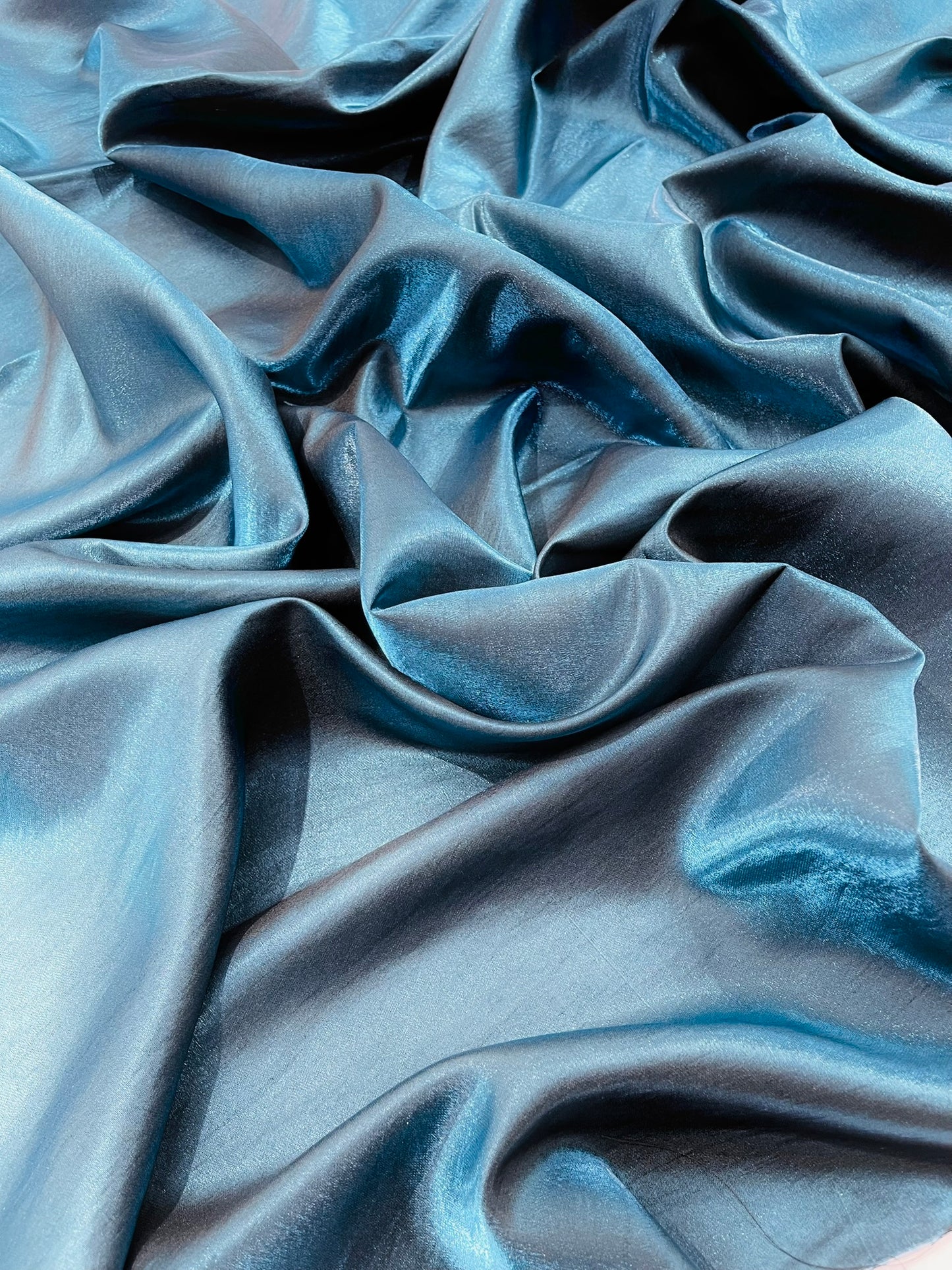 Liquid Iridescent Dupioni Fabric 58" Wide| Costume, Dressmaking, Flowing Lightweight Material