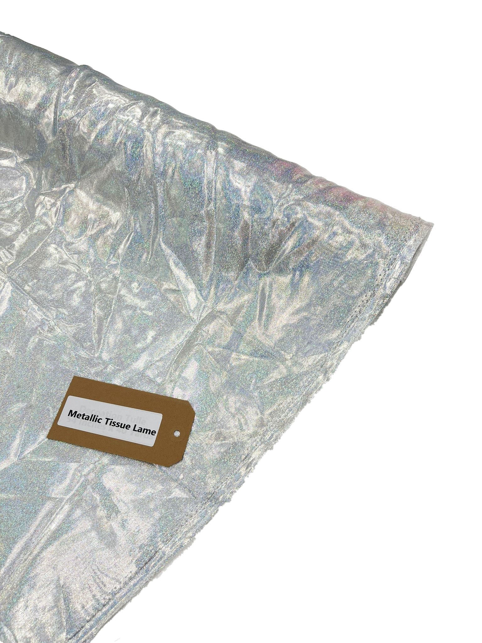 TISSUE LAME (by the yard) - New Creations Fabric & Foam Inc