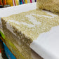 Trim Glitter Damask Design On A Mesh Lace| 20" Wide | appeal Fabric| Sold By The Yard. - New Creations Fabric & Foam Inc