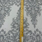 Trim Glitter Damask Design On A Mesh Lace 58" Wide| New Creations Fabric & Foam Inc. - New Creations Fabric & Foam Inc