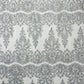 Trim Glitter Damask Design On A Mesh Lace 58" Wide| New Creations Fabric & Foam Inc. - New Creations Fabric & Foam Inc