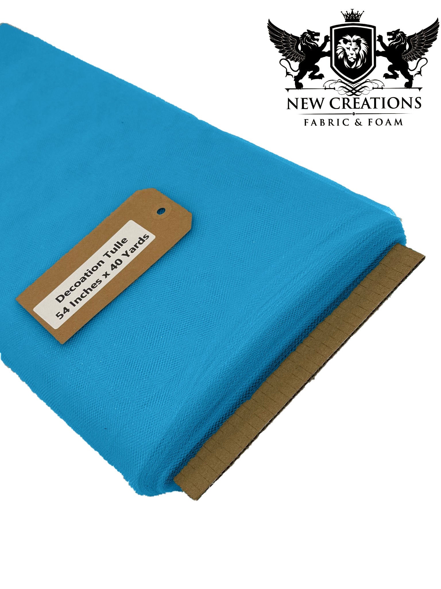 Turquoise Tutu Fabric Bolt Bridal Party Wedding Decoration, Wholesale Tulle, Party, Tulle Net. - New Creations Fabric & Foam Inc
