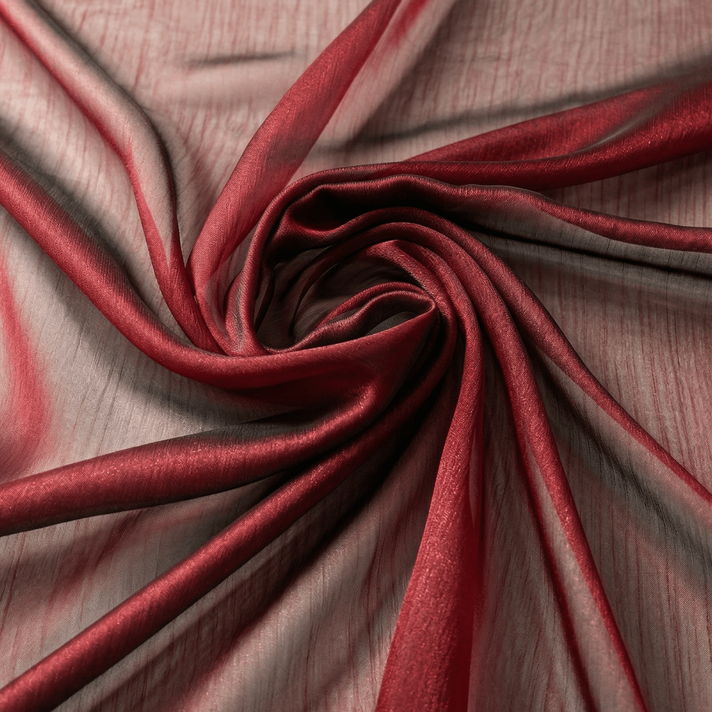 Two Tone Chiffon Fabric 58” Wide by the Yard – Sheer Ombre Chiffon Fabric for Dresses, Draping, Scarves, Wedding Decor & Overlays - New Creations Fabric & Foam Inc