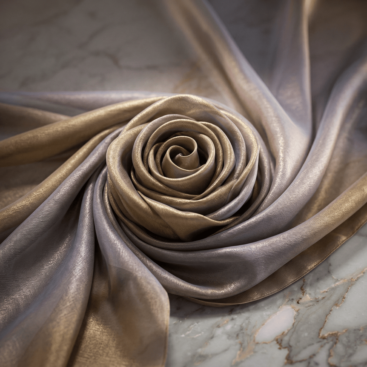 Two Tone Chiffon Fabric 58” Wide by the Yard – Sheer Ombre Chiffon Fabric for Dresses, Draping, Scarves, Wedding Decor & Overlays - New Creations Fabric & Foam Inc
