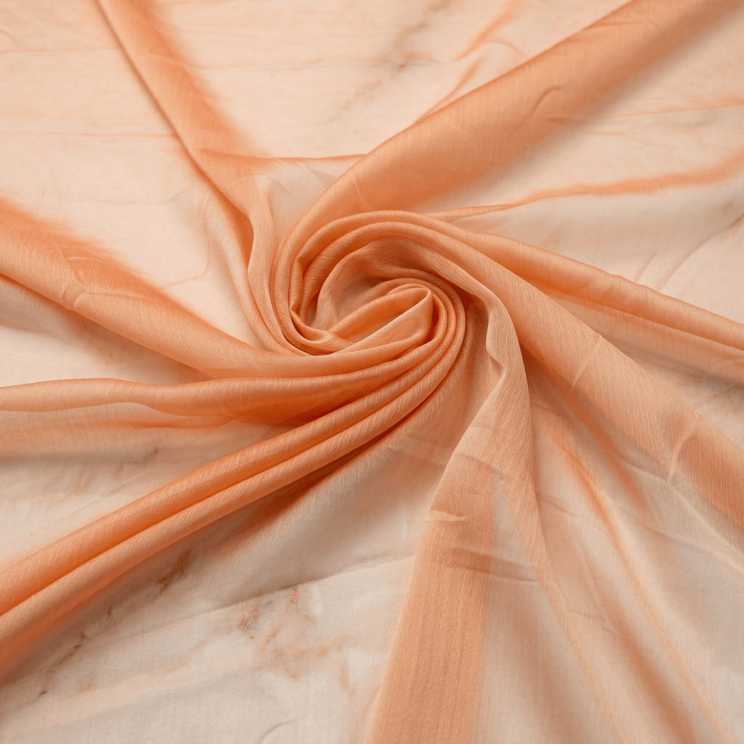 Two Tone Chiffon Fabric 58” Wide by the Yard – Sheer Ombre Chiffon Fabric for Dresses, Draping, Scarves, Wedding Decor & Overlays - New Creations Fabric & Foam Inc