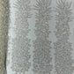 VEGAS BEADED FEATHER DESIGN ON MESH FABRIC (BY PANEL) - New Creations Fabric & Foam Inc