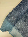 Vegas Beaded Sequin Stretch Mesh Fabric (By The Yard) - New Creations Fabric & Foam Inc