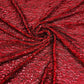 Vegas Beaded Sequin Stretch Mesh Fabric (By The Yard) - New Creations Fabric & Foam Inc