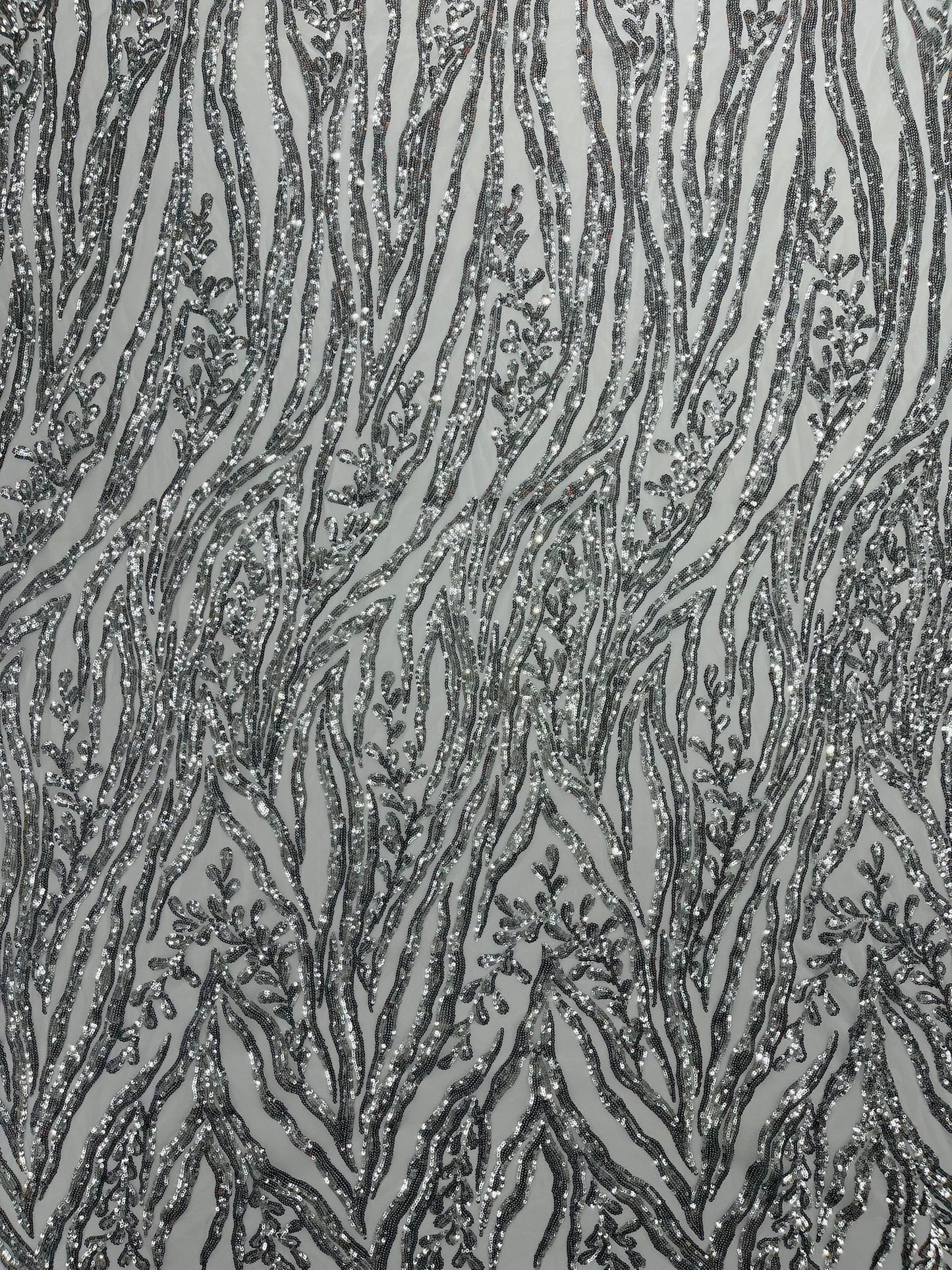 Vine/Root Sequin 4 Way Stretch Fabric 54” Wide| New Creations Fabric & Foam Inc. - New Creations Fabric & Foam Inc