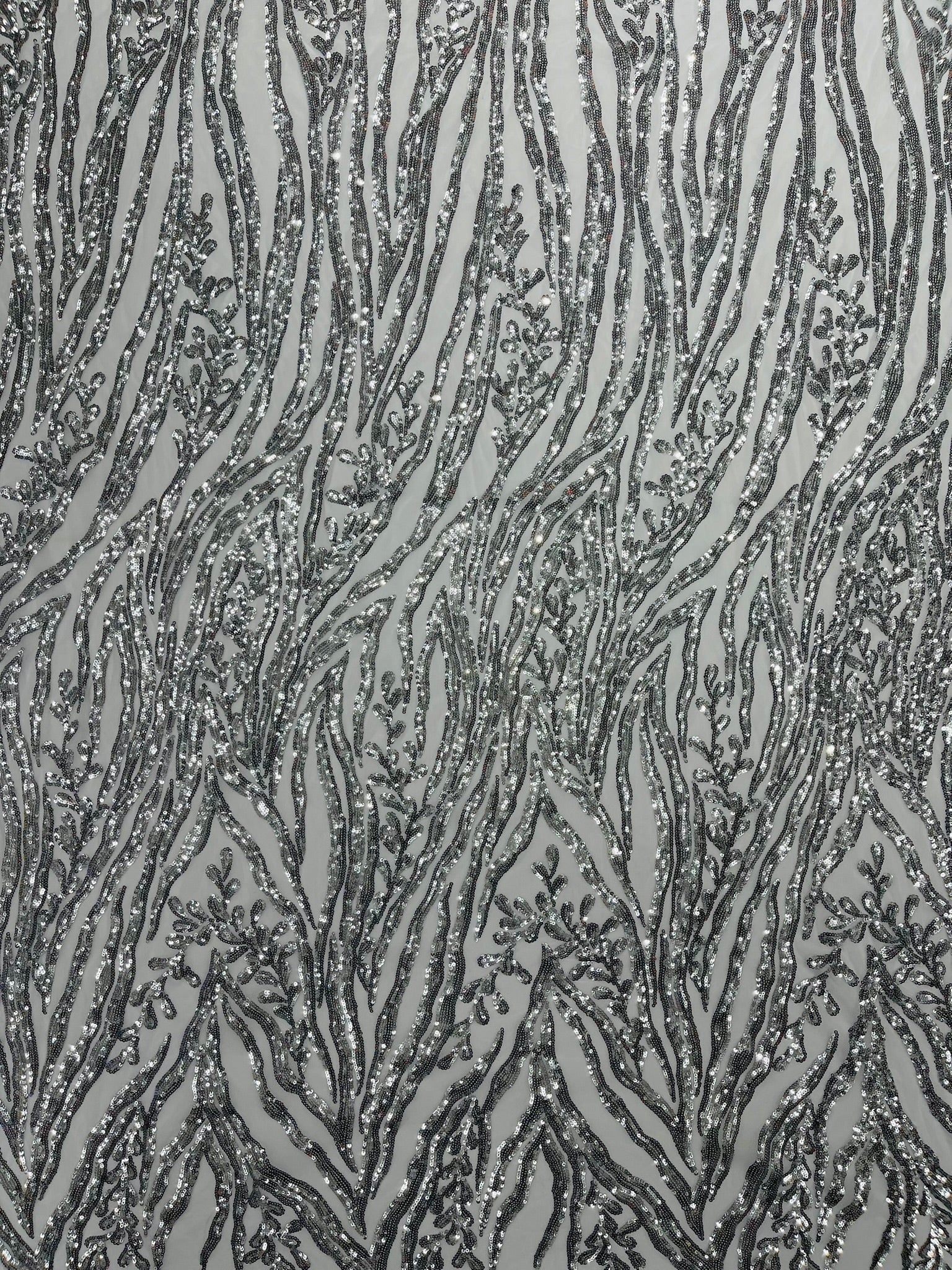 Vine/Root Sequin 4 Way Stretch Fabric 54” Wide| New Creations Fabric & Foam Inc. - New Creations Fabric & Foam Inc