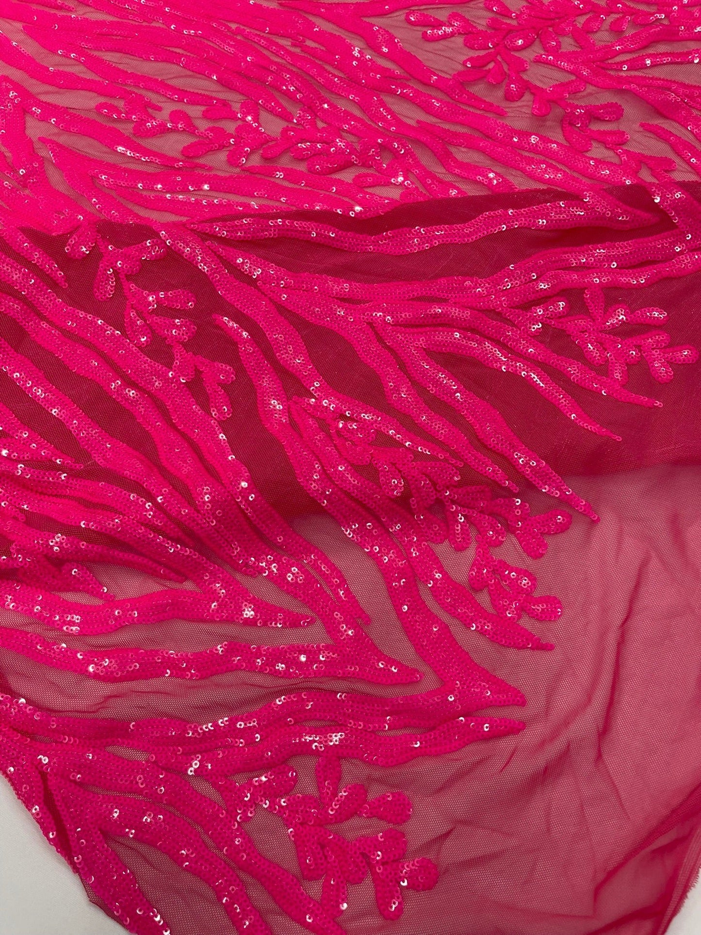 Vine/Root Sequin 4 Way Stretch Fabric 54” Wide| New Creations Fabric & Foam Inc. - New Creations Fabric & Foam Inc