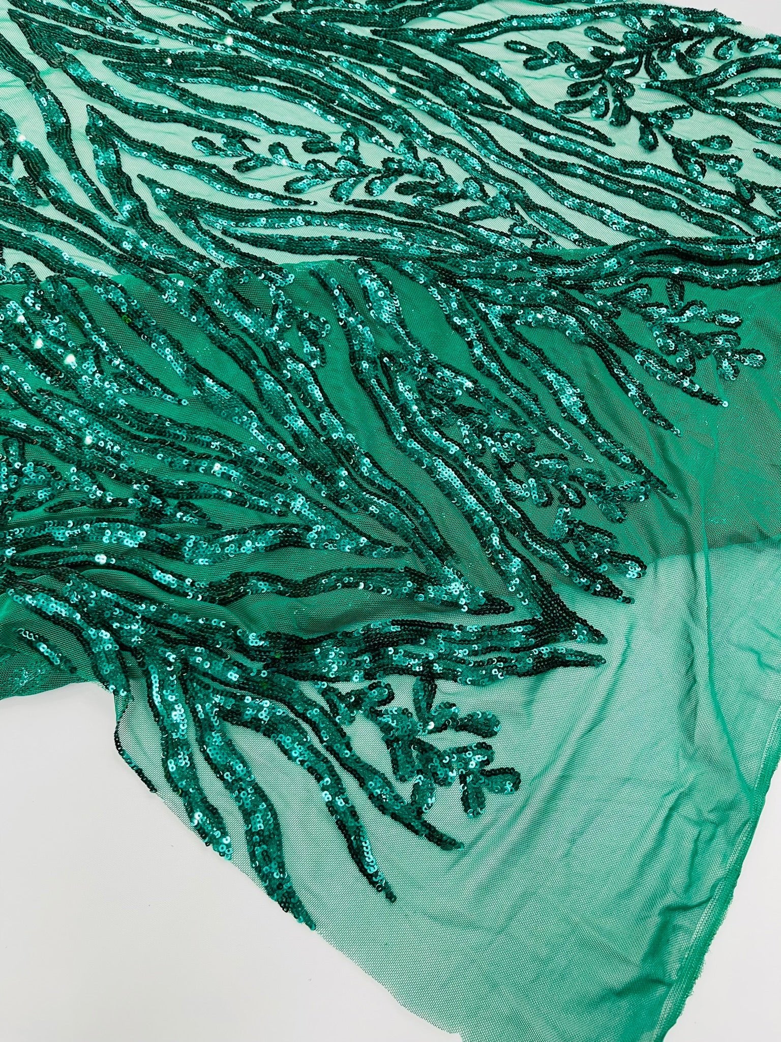 Vine/Root Sequin 4 Way Stretch Fabric 54” Wide| New Creations Fabric & Foam Inc. - New Creations Fabric & Foam Inc