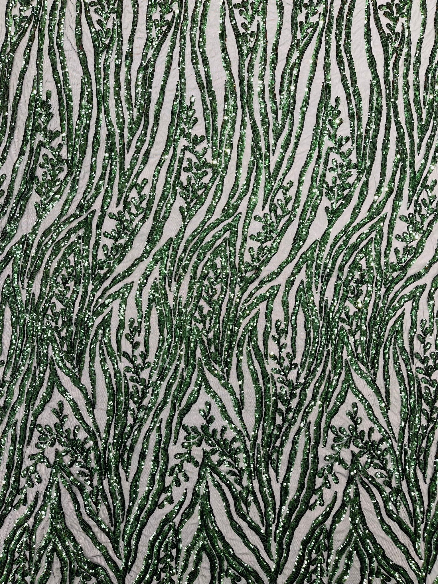 Vine/Root Sequin 4 Way Stretch Fabric 54” Wide| New Creations Fabric & Foam Inc. - New Creations Fabric & Foam Inc