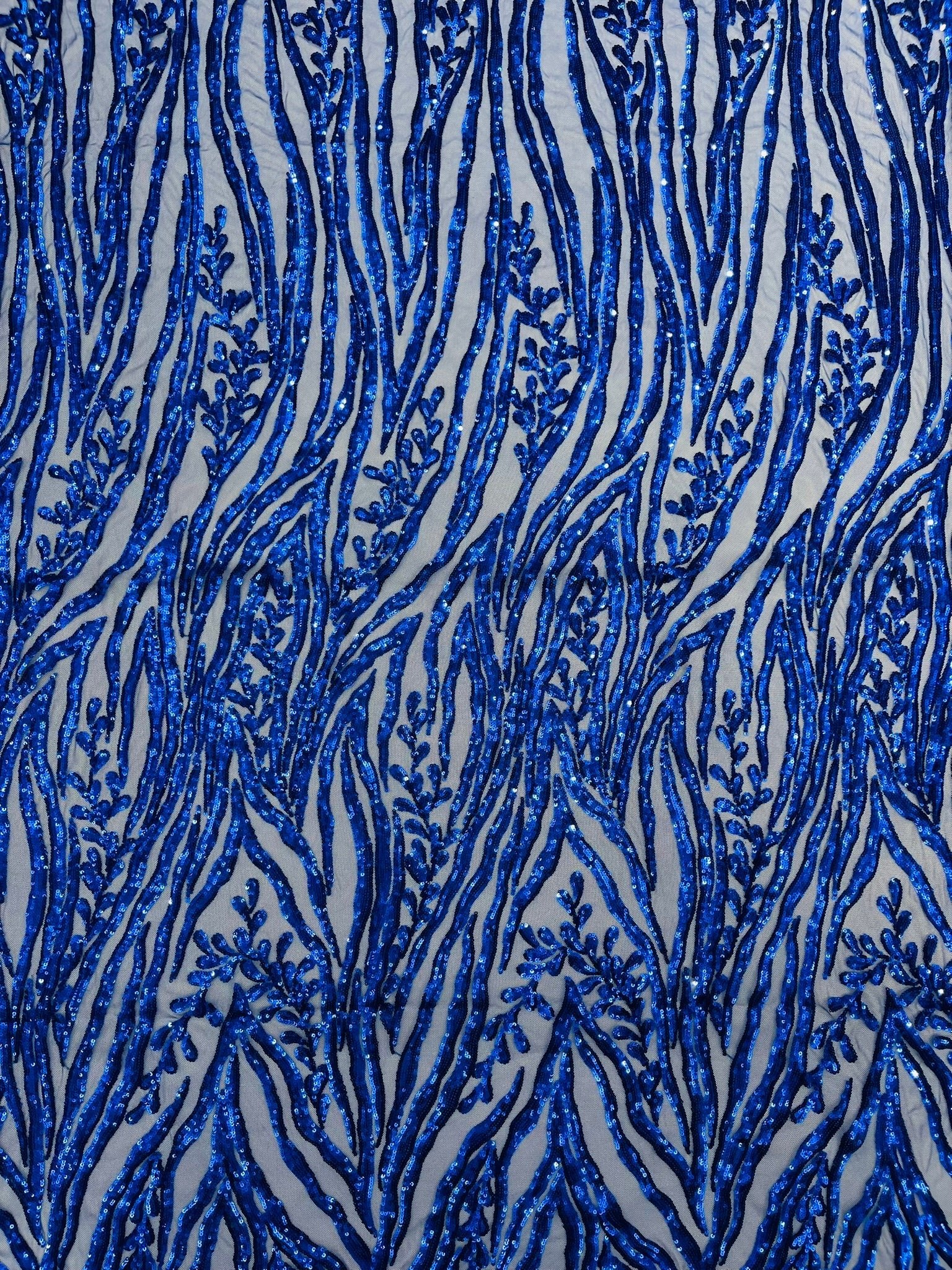 Vine/Root Sequin 4 Way Stretch Fabric 54” Wide| New Creations Fabric & Foam Inc. - New Creations Fabric & Foam Inc
