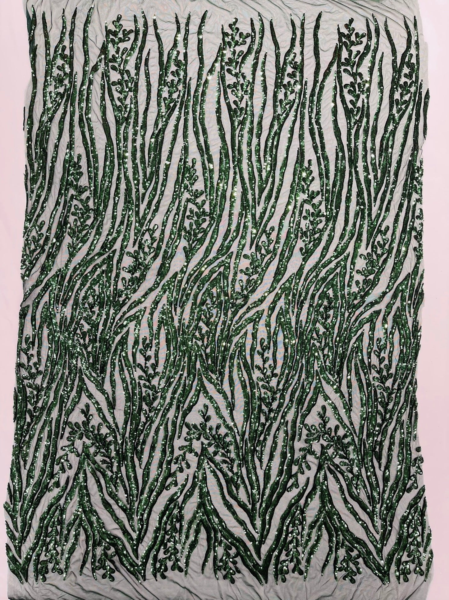 Vine/Root Sequin 4 Way Stretch Fabric 54” Wide| New Creations Fabric & Foam Inc. - New Creations Fabric & Foam Inc