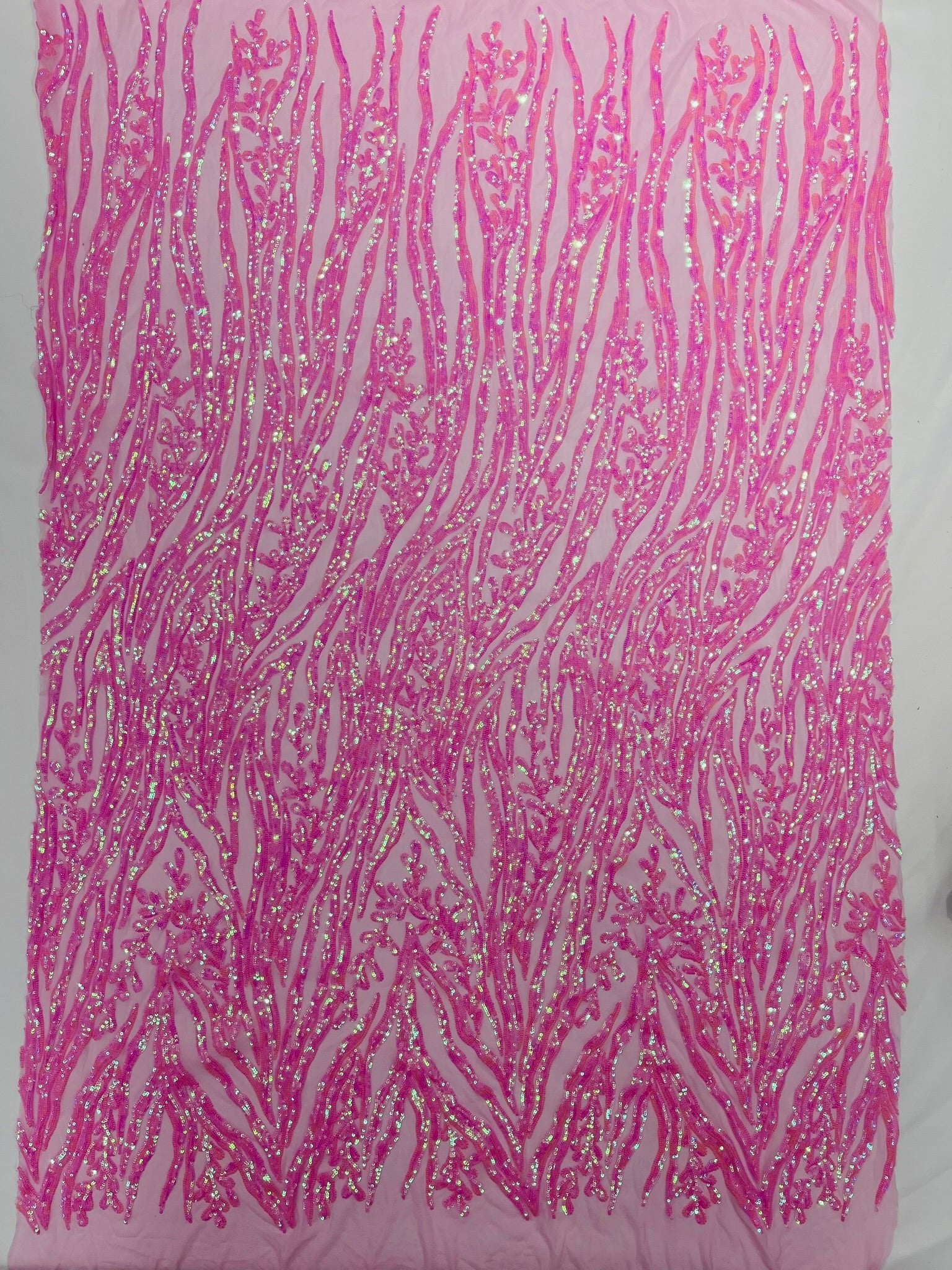 Vine/Root Sequin 4 Way Stretch Fabric 54” Wide| New Creations Fabric & Foam Inc. - New Creations Fabric & Foam Inc