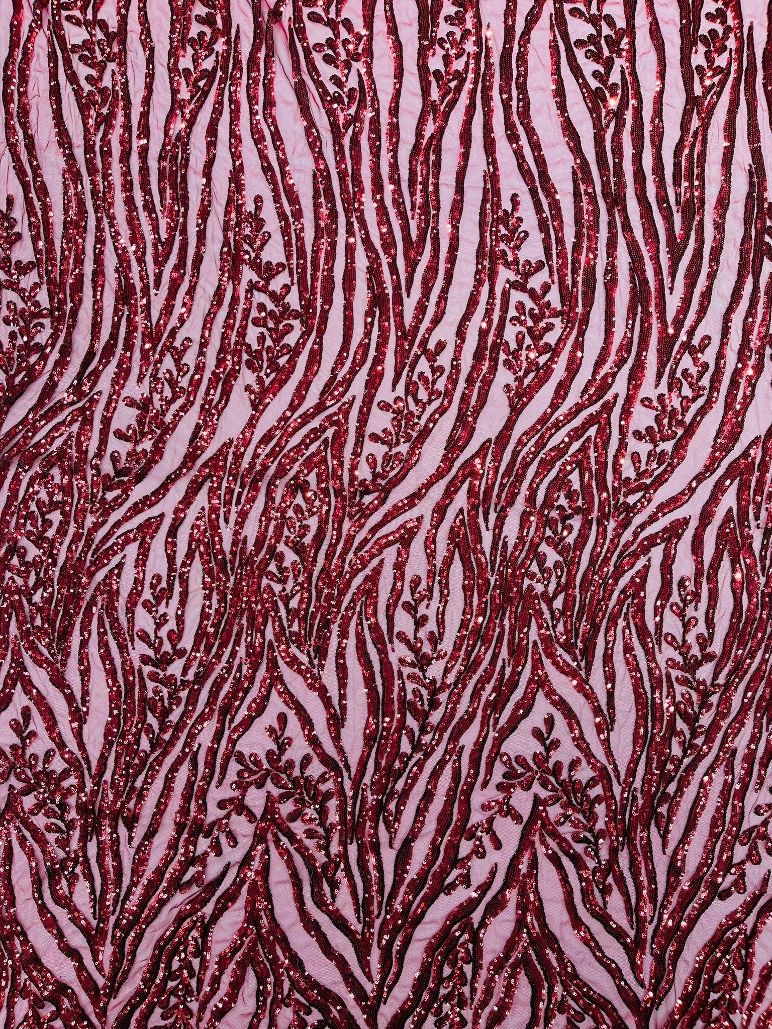 Vine/Root Sequin 4 Way Stretch Fabric 54” Wide| New Creations Fabric & Foam Inc. - New Creations Fabric & Foam Inc