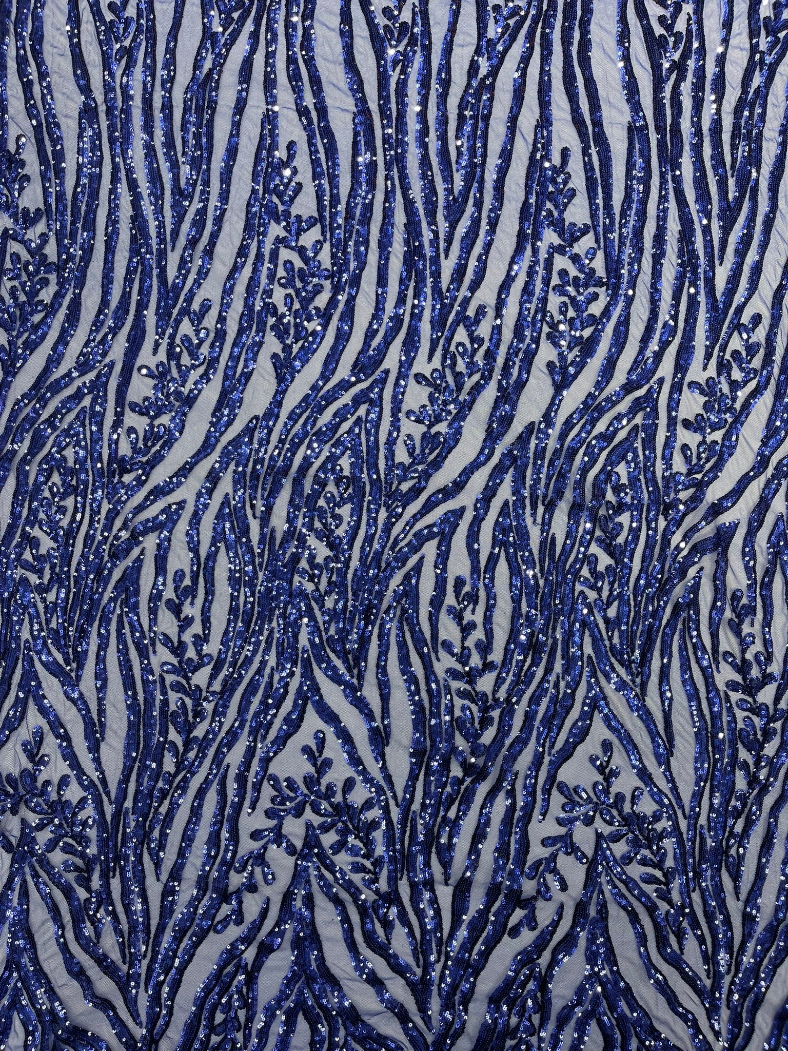 Vine/Root Sequin 4 Way Stretch Fabric 54” Wide| New Creations Fabric & Foam Inc. - New Creations Fabric & Foam Inc