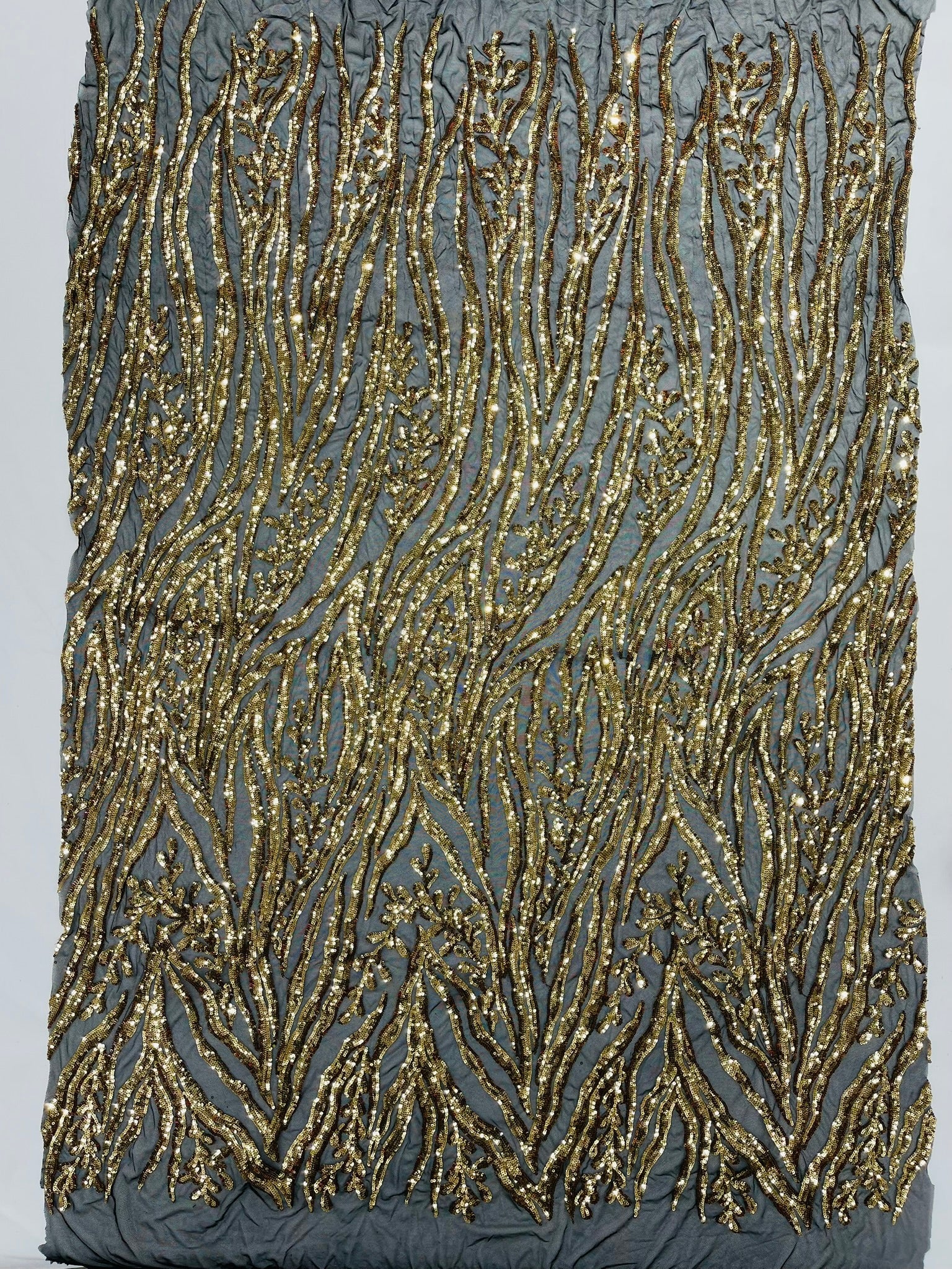 Vine/Root Sequin 4 Way Stretch Fabric 54” Wide| New Creations Fabric & Foam Inc. - New Creations Fabric & Foam Inc