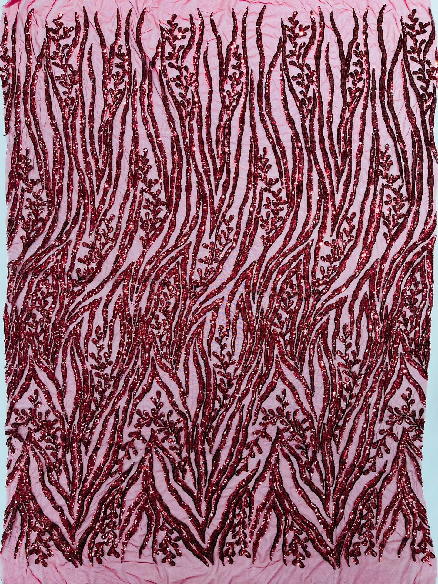 Vine/Root Sequin 4 Way Stretch Fabric 54” Wide| New Creations Fabric & Foam Inc. - New Creations Fabric & Foam Inc