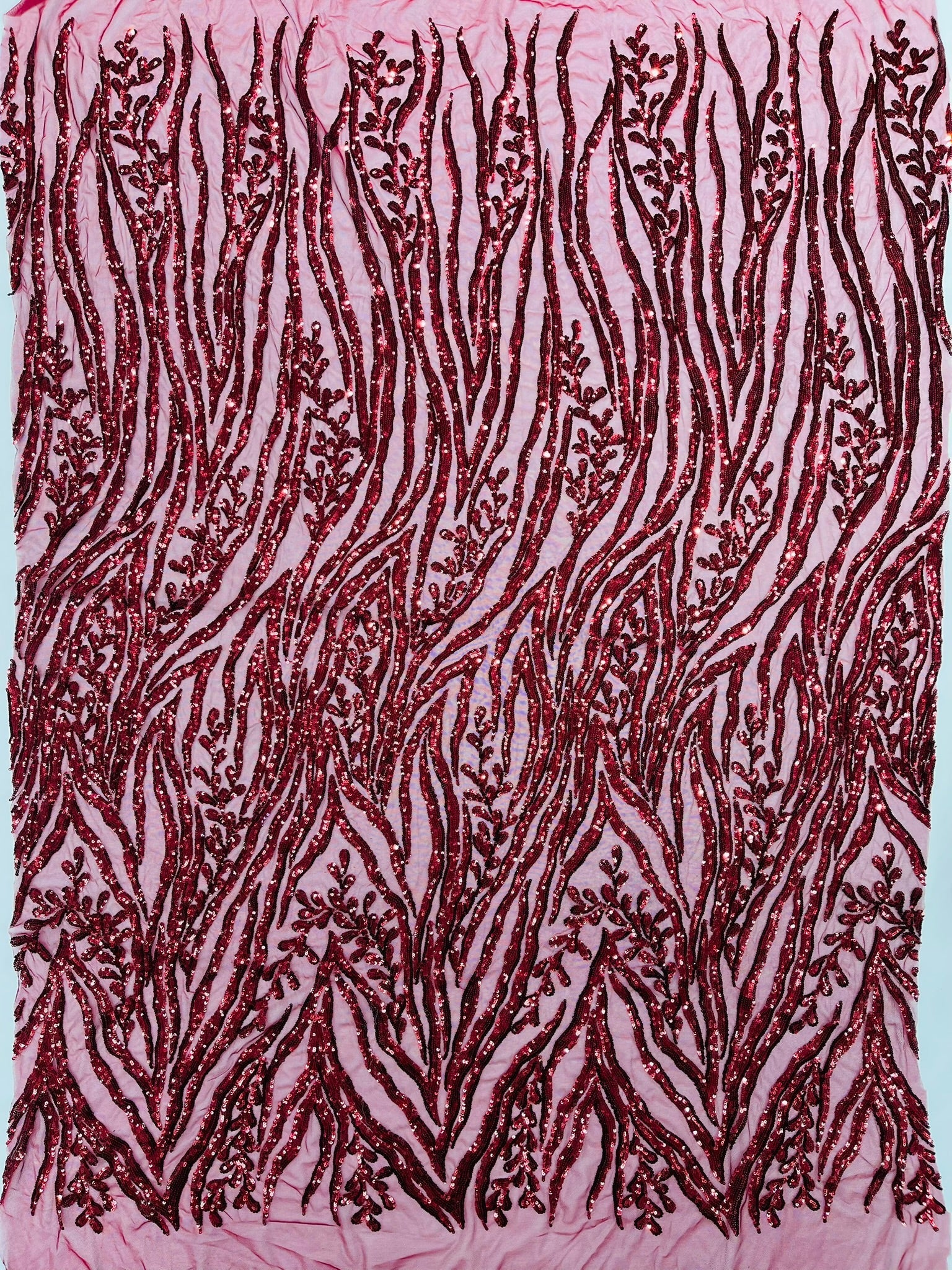 Vine/Root Sequin 4 Way Stretch Fabric 54” Wide| New Creations Fabric & Foam Inc. - New Creations Fabric & Foam Inc